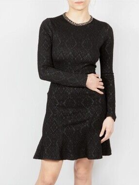 The Kooples Paris, WAFFLED BAROQUE, Women's Dress